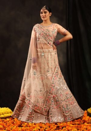 designer-peach-colour-lehenga