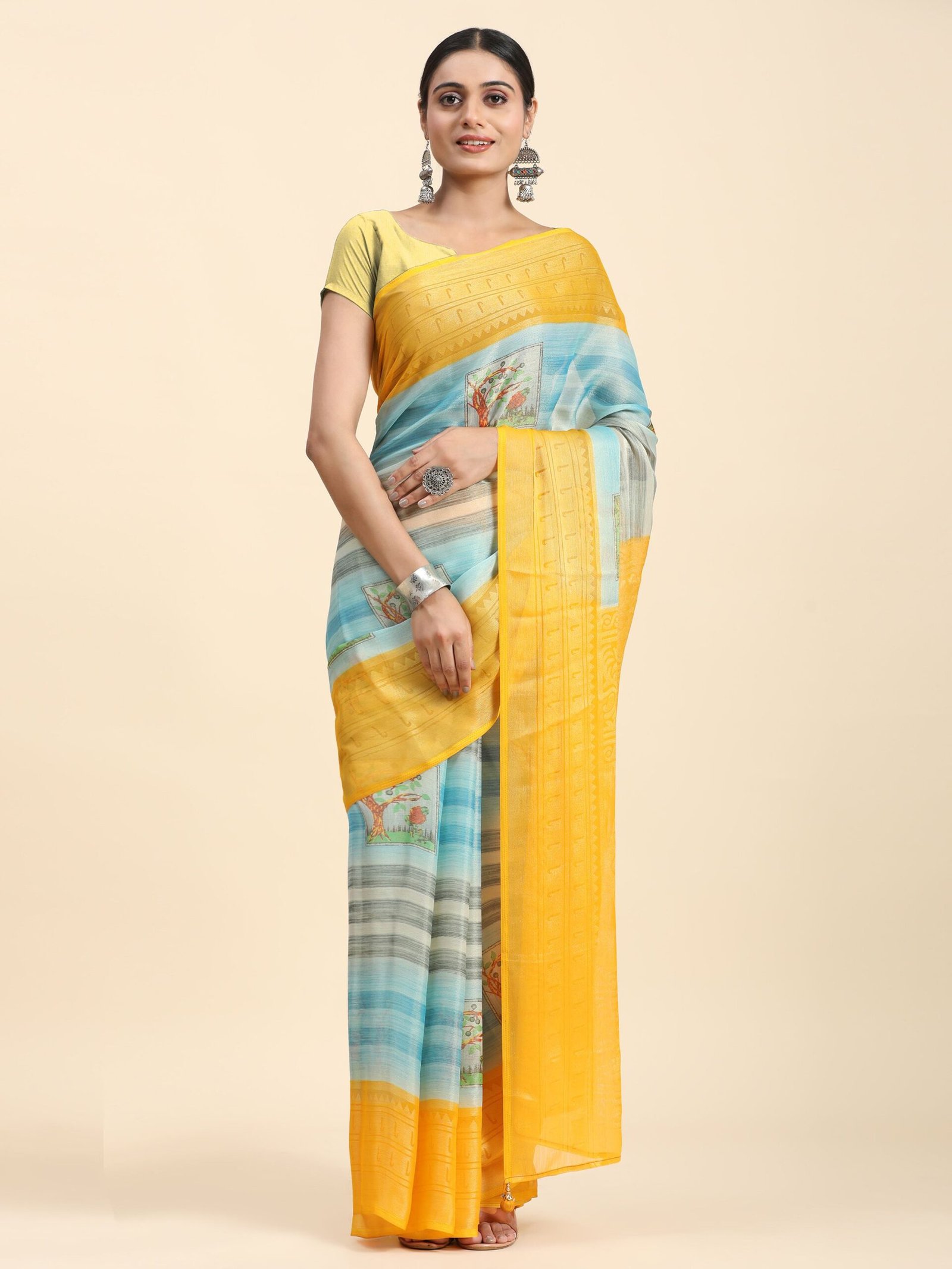 cotton-brasso-saree