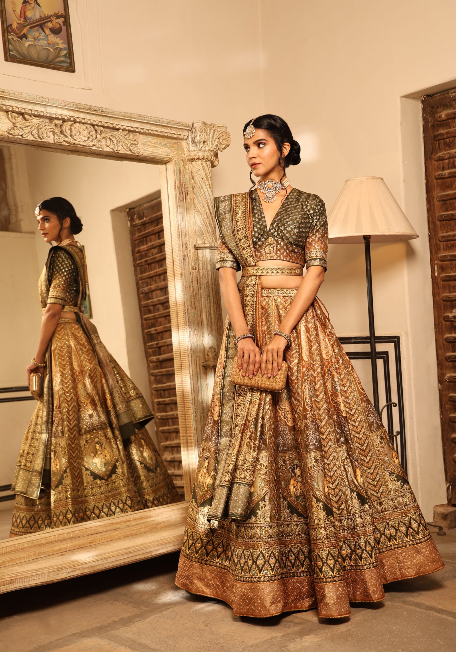Golden Lehenga Choli - These 15 Beautiful Designs To Get Royal Look