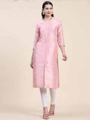 pink-kurti-for-women