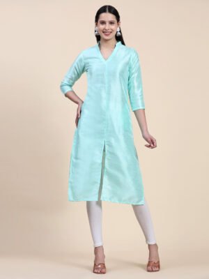 sky-blue-kurti