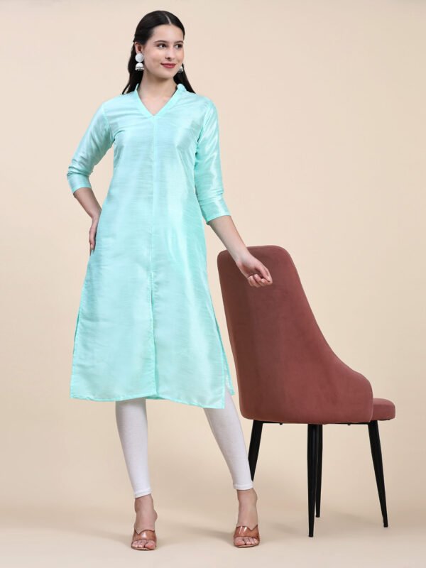 sky-blue-kurti