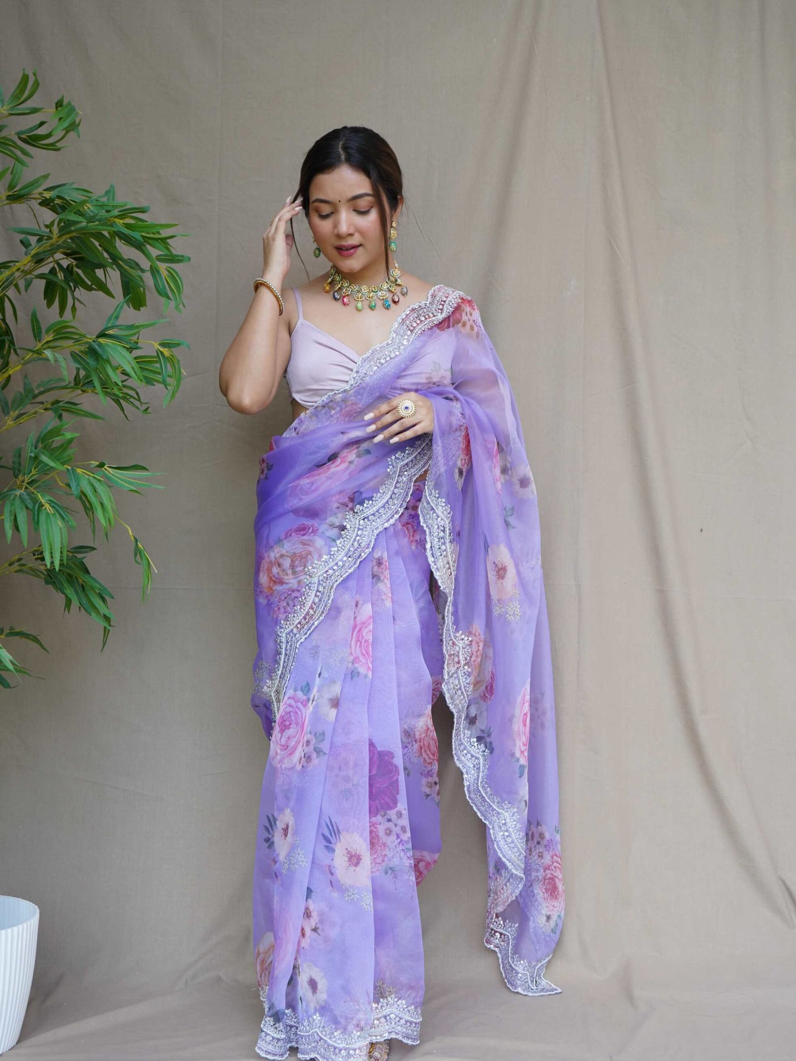 organza-saree