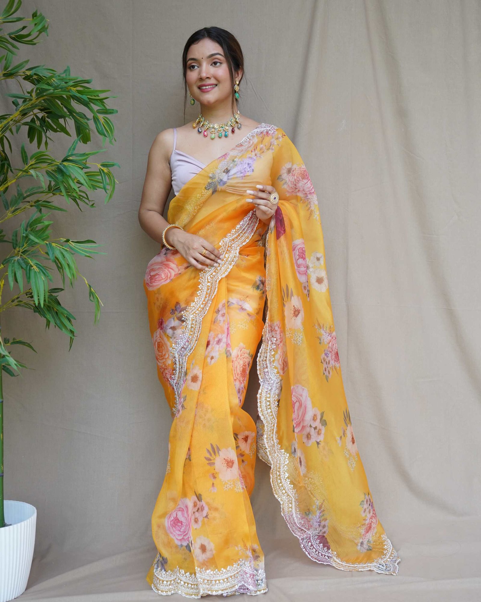 organza-saree