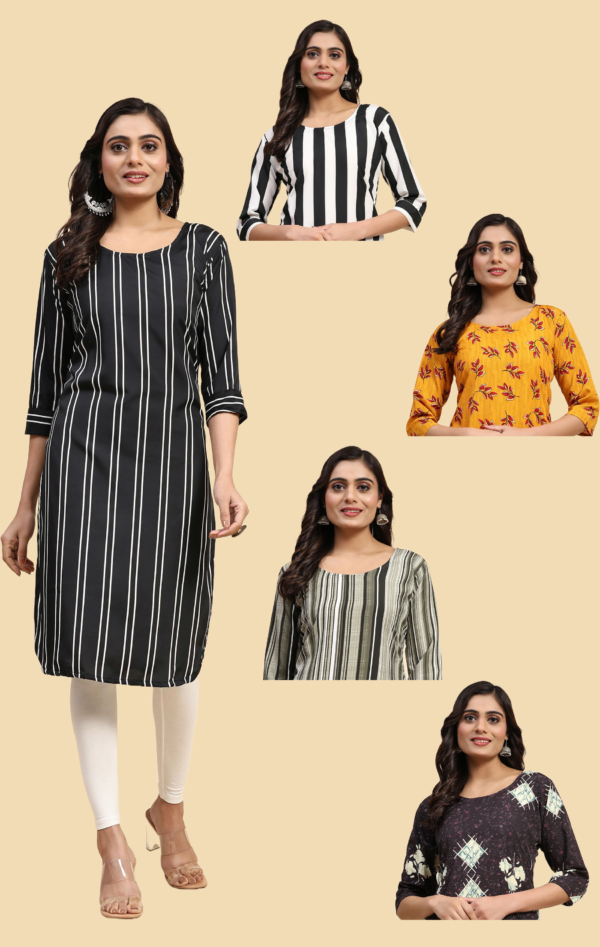 5 Combo Kurti Set_