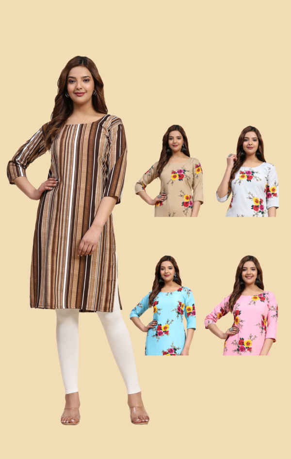 5 Combo Kurti Set_