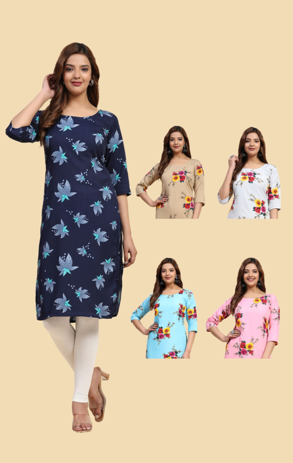 5 Combo Kurti Set_