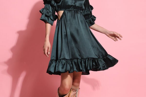 short-western-dress