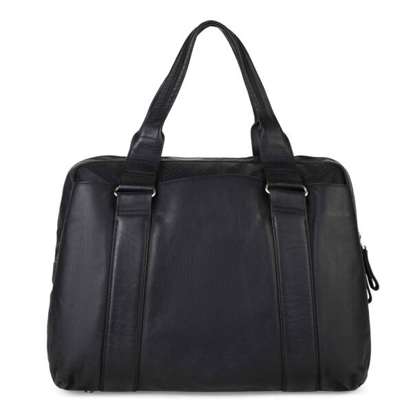 Mandarina Duck Black Office Bag Limited Edition Genuine Leather - Image 5