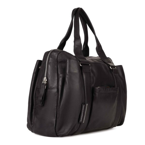 Mandarina Duck Dark Brown Office Bag Limited Edition Genuine Leather - Image 3