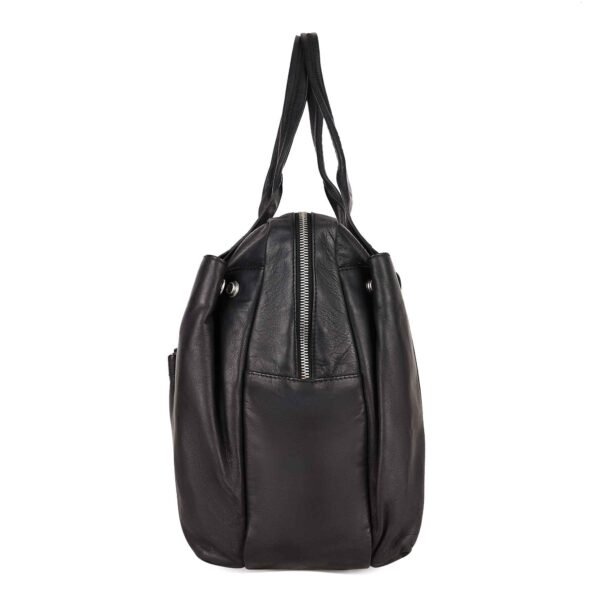 Mandarina Duck Dark Brown Office Bag Limited Edition Genuine Leather - Image 4