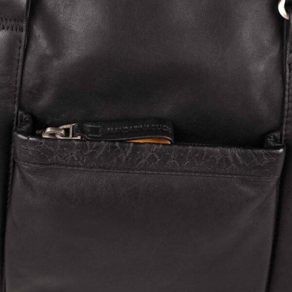 Mandarina Duck Dark Brown Office Bag Limited Edition Genuine Leather - Image 9