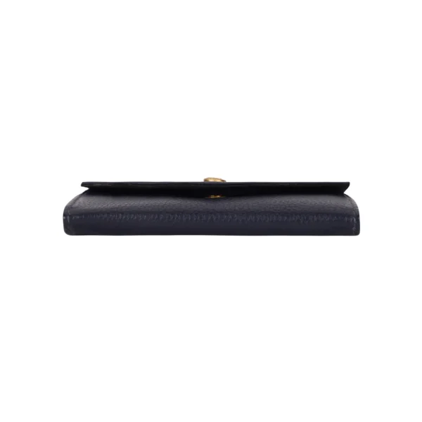 RI2K Genuine Leather Navy Blue Key Holder Purse - Image 8