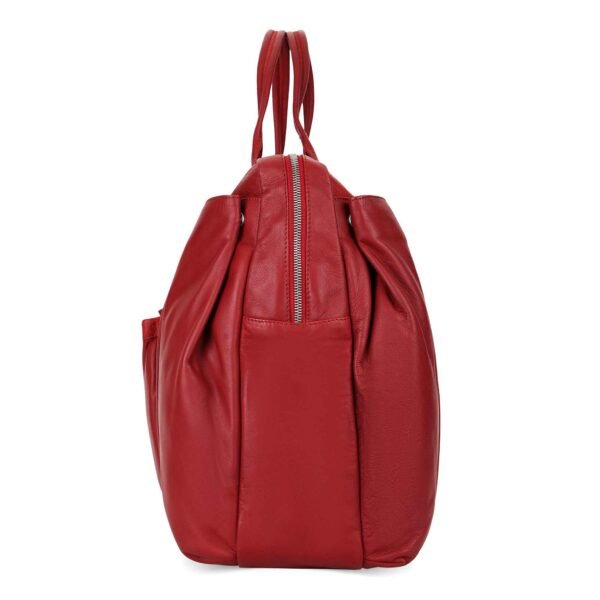 Mandarina Duck Red Laptop Bag Edition Genuine Leather - Image 3