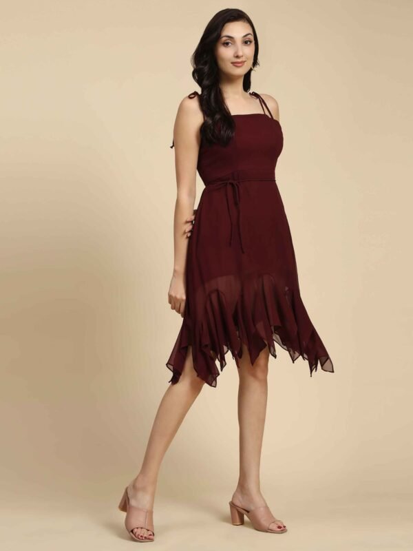 Elegant Georgette Western Dress for Women - Image 4