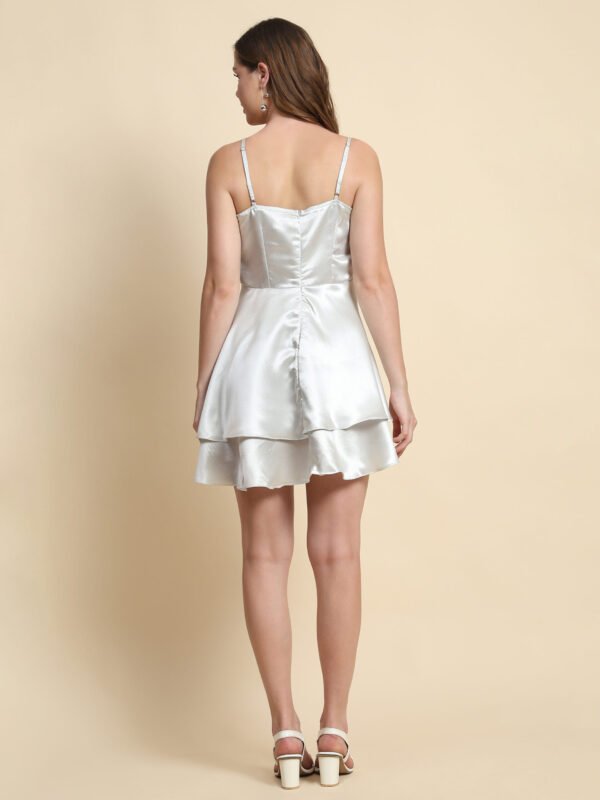 Women Satin Short Fusion Ideal for Parties and Casual Occasions - Image 6