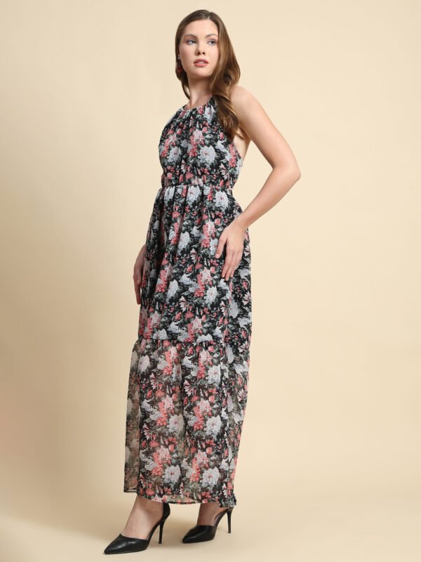 Versatile Georgette Long Western Dress for Parties and Casual Wear - Image 5