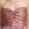 Premium Glamour Short Western Dress for women in Gimmy Choo Fabric for Parties - Image 5