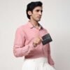 Hiroshi Leather Paul Collection Black Bi Fold Wallet - Image 2