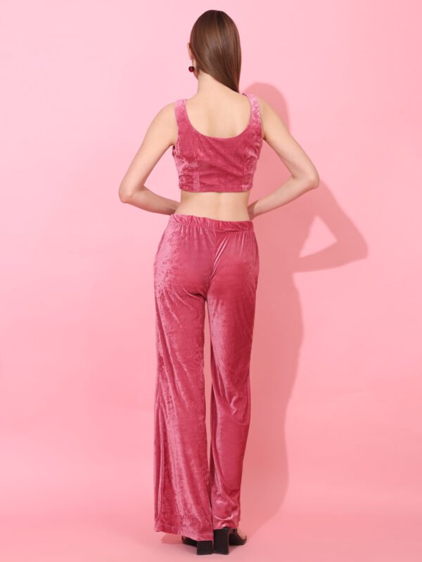 Velvet Fabric Co ords set - Image 8