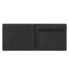 Hiroshi Genuine Leather Tokyo Collection Black Bi Fold Wallet - Image 8