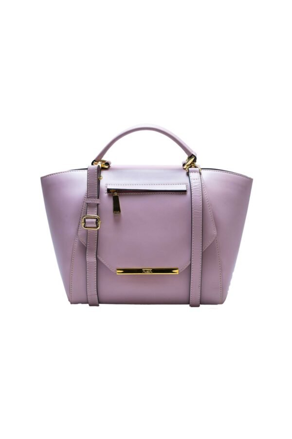 RI2K Isabella Lilac Leather Shoulder Bag