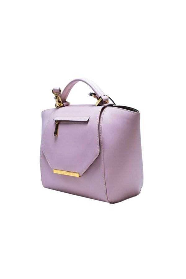 RI2K Isabella Lilac Leather Shoulder Bag - Image 3