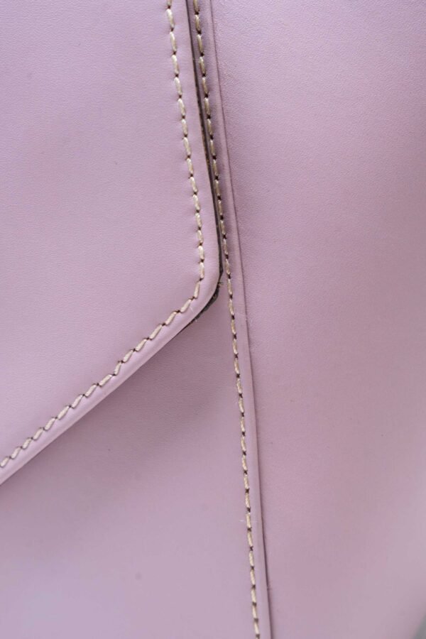 RI2K Isabella Lilac Leather Shoulder Bag - Image 4