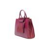 RI2K Genuine Leather Maroon Structured Tote Bag - Image 3