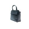RI2K Conrad Genuine Leather Black Tote Bag with Gunmetal Hardware - Image 4