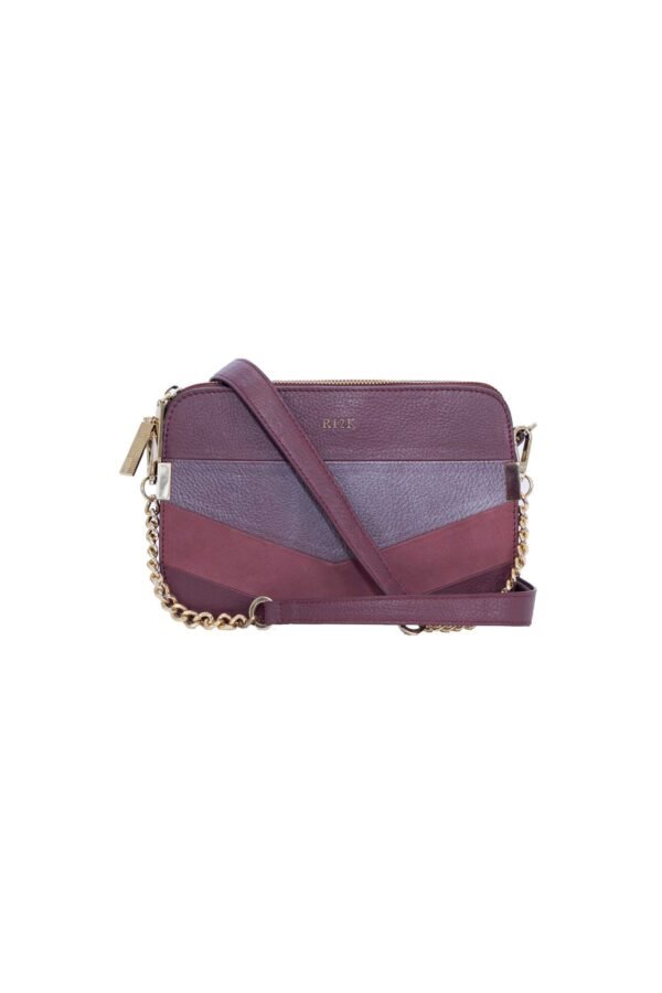 RI2K Lyla Genuine Leather Wine Sling Bag