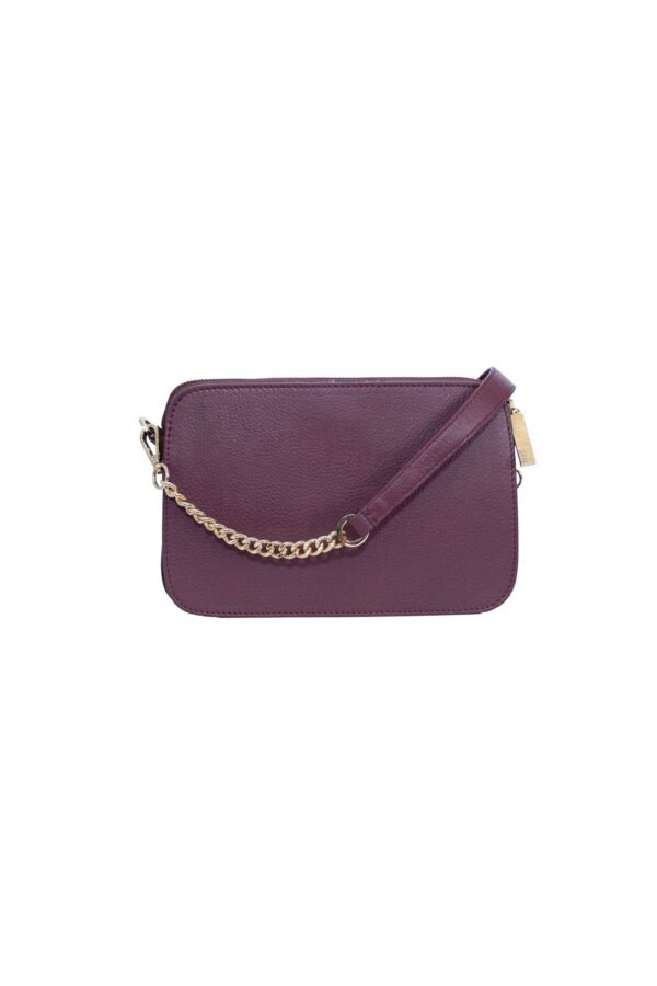 RI2K Lyla Genuine Leather Wine Sling Bag - Image 4