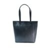 RI2K Evelyn Genuine Leather Black Tote Bag - Image 3