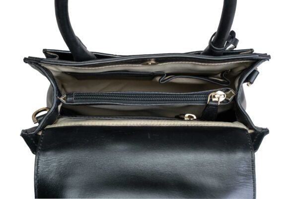 RI2K Eden Genuine Leather Black Sling Bag - Image 4