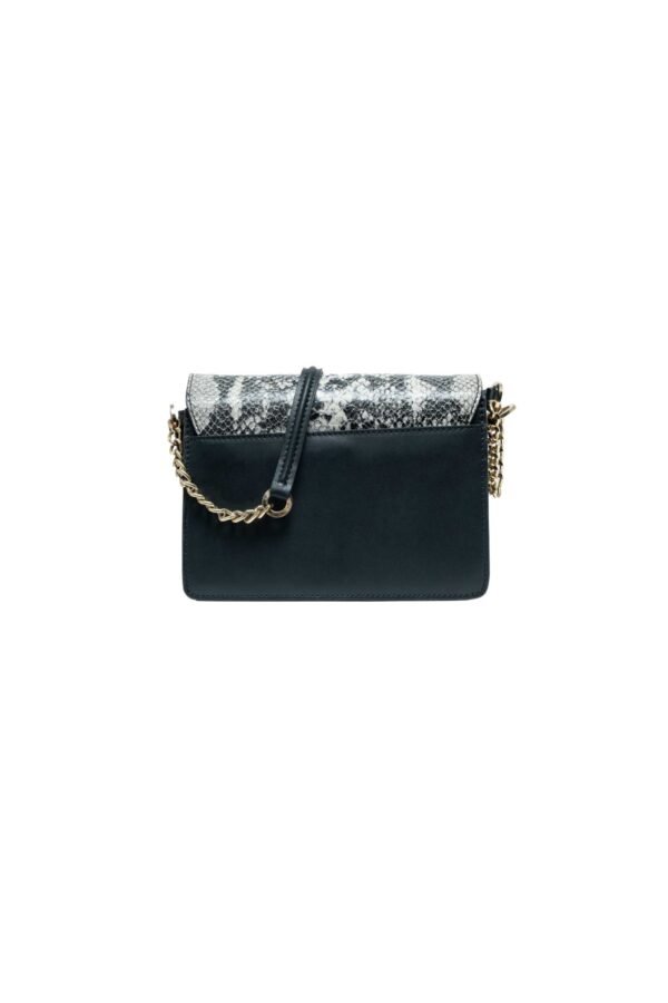 RI2K Maya Black Leather with Vibora Flap Sling Bag - Image 2