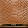 RI2K Genuine Leather Tan Textured Flap Shoulder Bag - Image 5