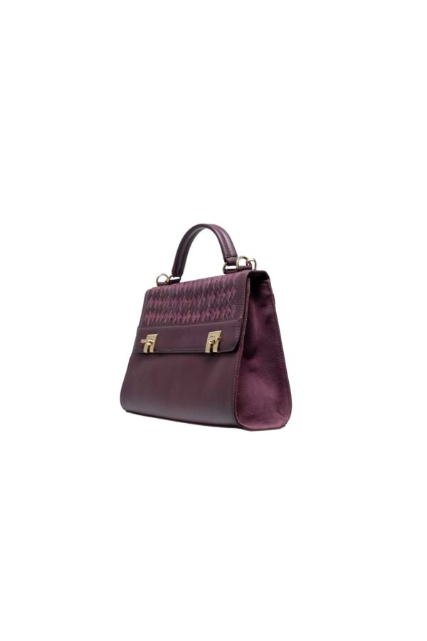 RI2K Leather Maroon Shoulder Bag - Image 3