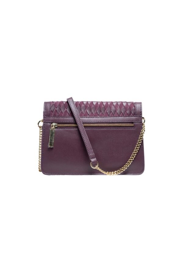 RI2K Leather Maroon Acrossbody Bag - Image 3