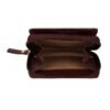 Hiroshi Genuine Leather Ladies Multipurpose Wine Purse - Image 7