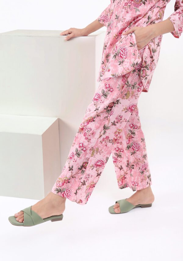 Pink Flower Women's Co-ord Set - Image 8