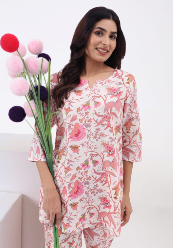Yanaa Cotton Printed Co-ord Set - Image 7
