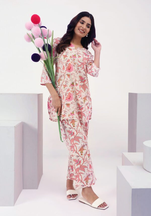Yanaa Cotton Printed Co-ord Set - Image 6
