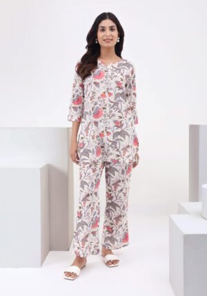 Yuree Cotton Printed Co-ord Set