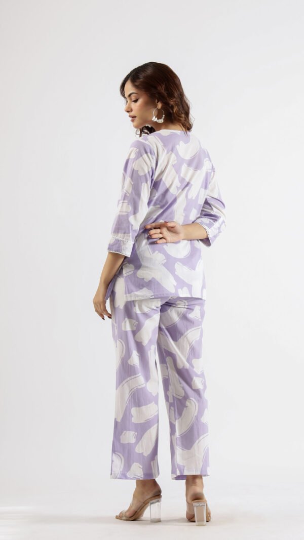 Relaxed Women’s Cotton Co-ord Set - Everyday Lounge Wear - Image 2