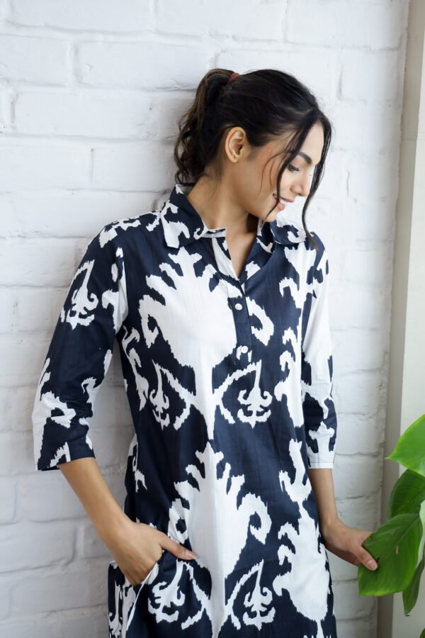 Black ikhat coord set - Image 6