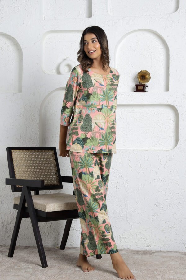 Tropical Print Women's Co-Ord Set - Stylish & Comfortable - Image 3