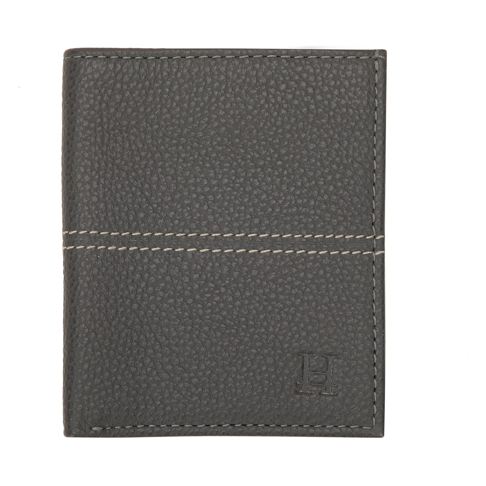 Grey Bi Fold Business Cards Wallet - Image 3