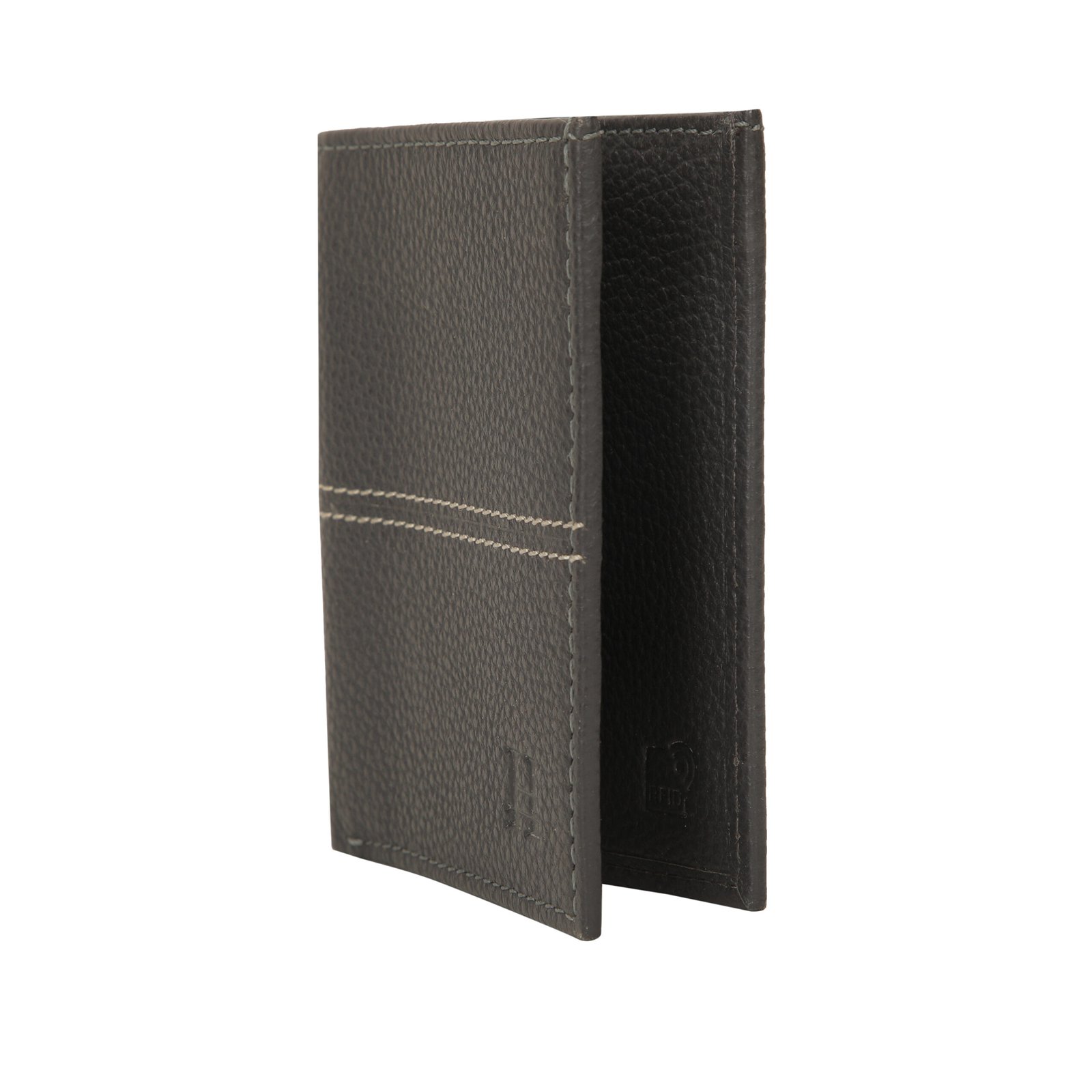 Grey Bi Fold Business Cards Wallet - Image 6