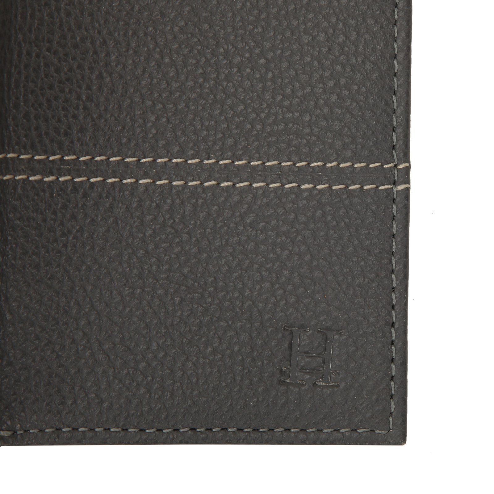 Grey Bi Fold Business Cards Wallet - Image 5