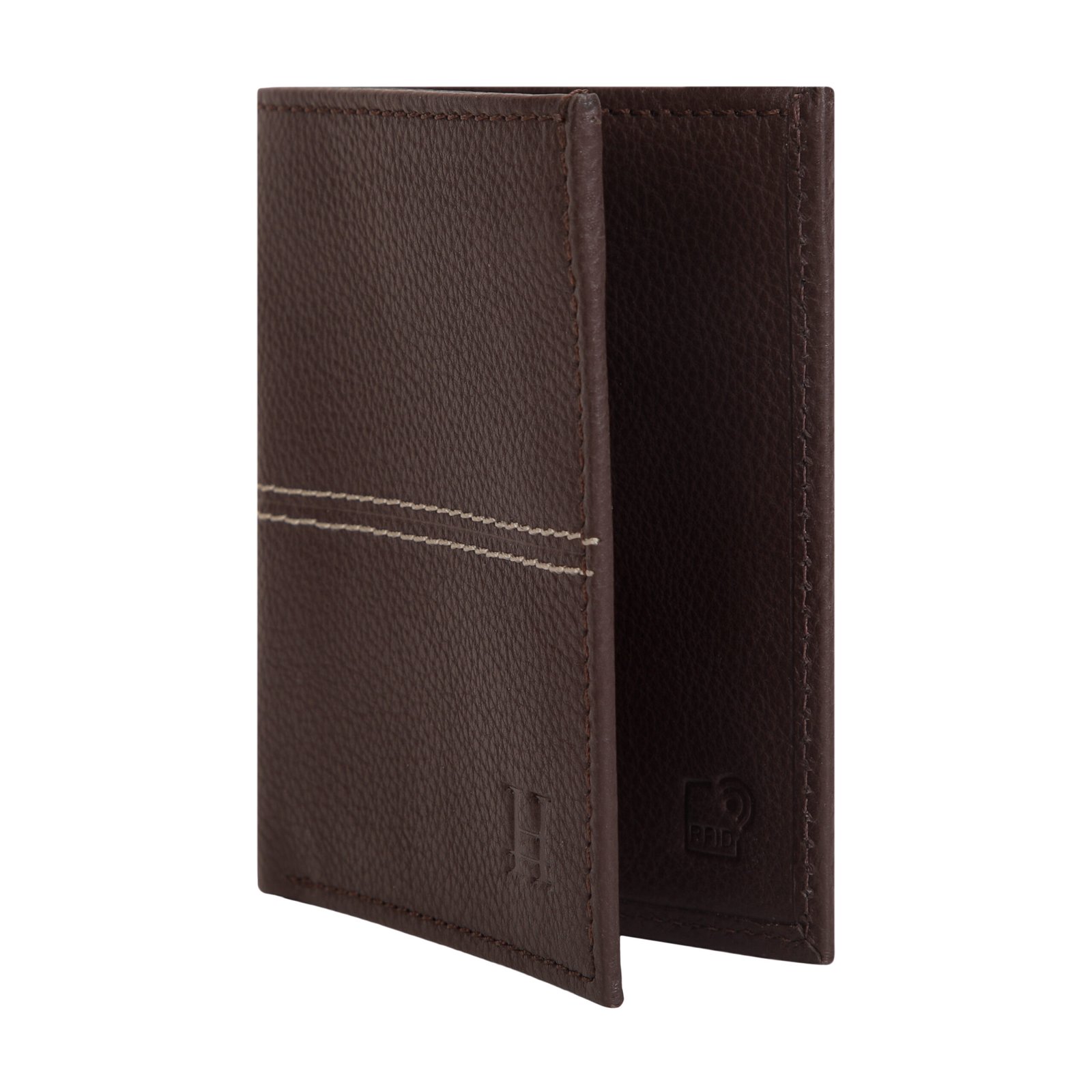 Brown Bi Fold Business Cards Wallet - Image 6